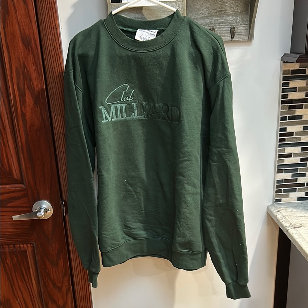 Club Millard Green Sweatshirt